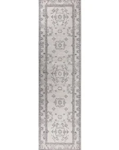 Gulvtæppe GOLLER Beige 80 x 300 cm Bomuld