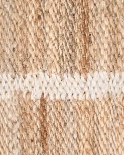 Gulvtæppe GONDIA Lys Beige 80 x 300 cm Jute