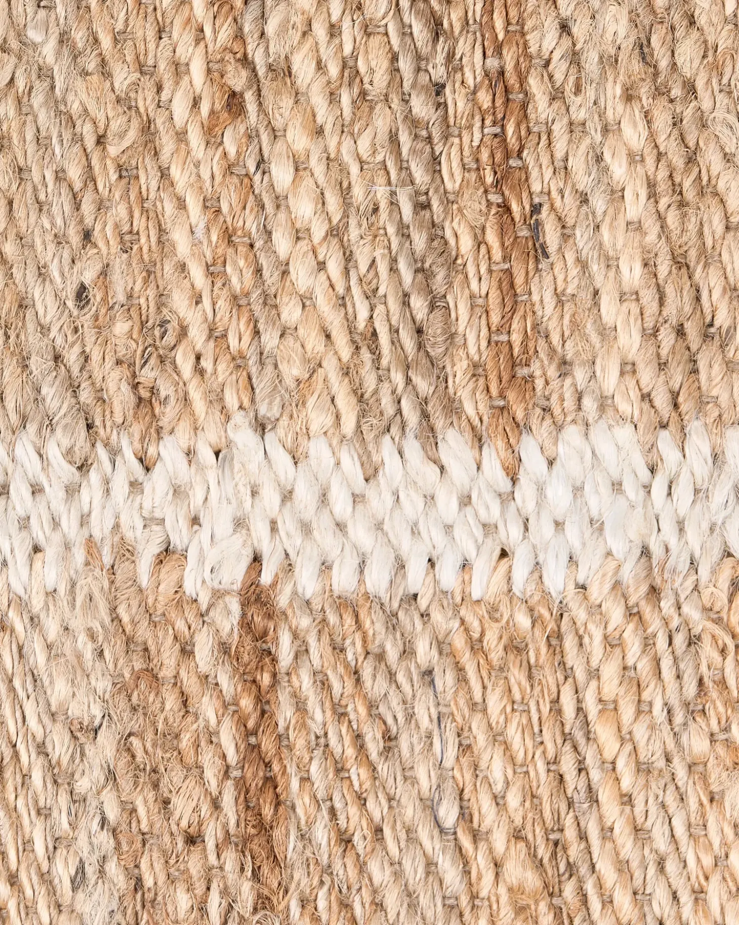 Gulvtæppe GONDIA Lys Beige 80 x 300 cm Jute