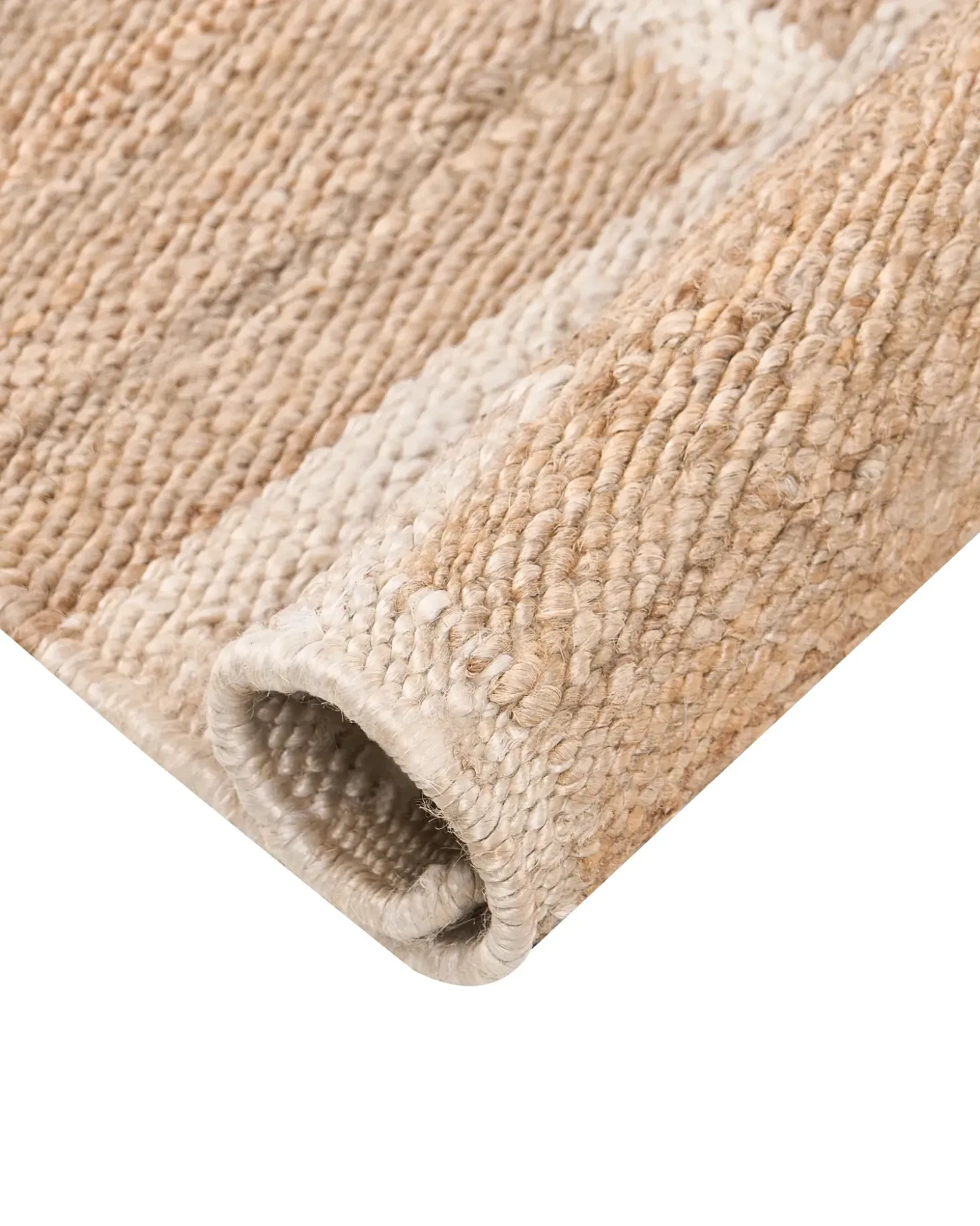 Gulvtæppe GONDIA Lys Beige 160 x 230 cm Jute
