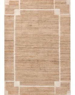 Gulvtæppe GONDIA Lys Beige 160 x 230 cm Jute