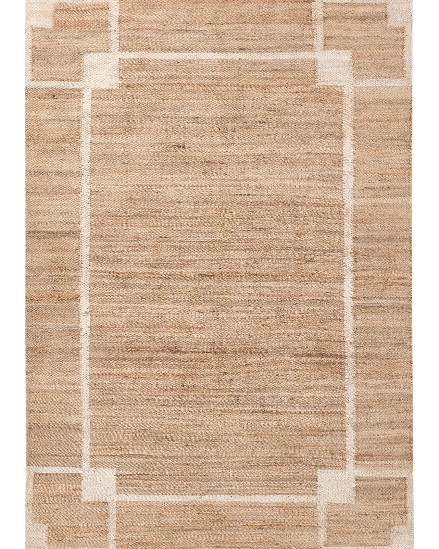 Gulvtæppe GONDIA Lys Beige 160 x 230 cm Jute