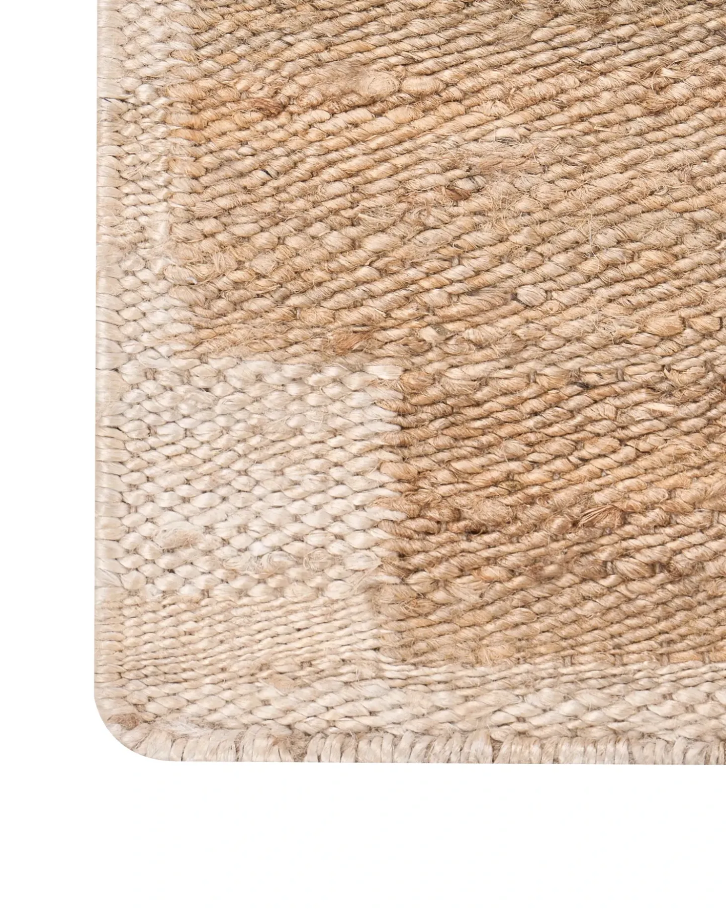 Gulvtæppe GONDIA Lys Beige 160 x 230 cm Jute