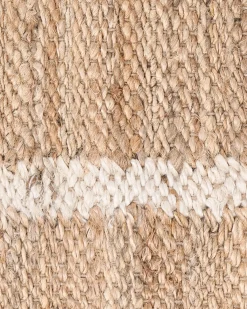 Gulvtæppe GONDIA Lys Beige 160 x 230 cm Jute