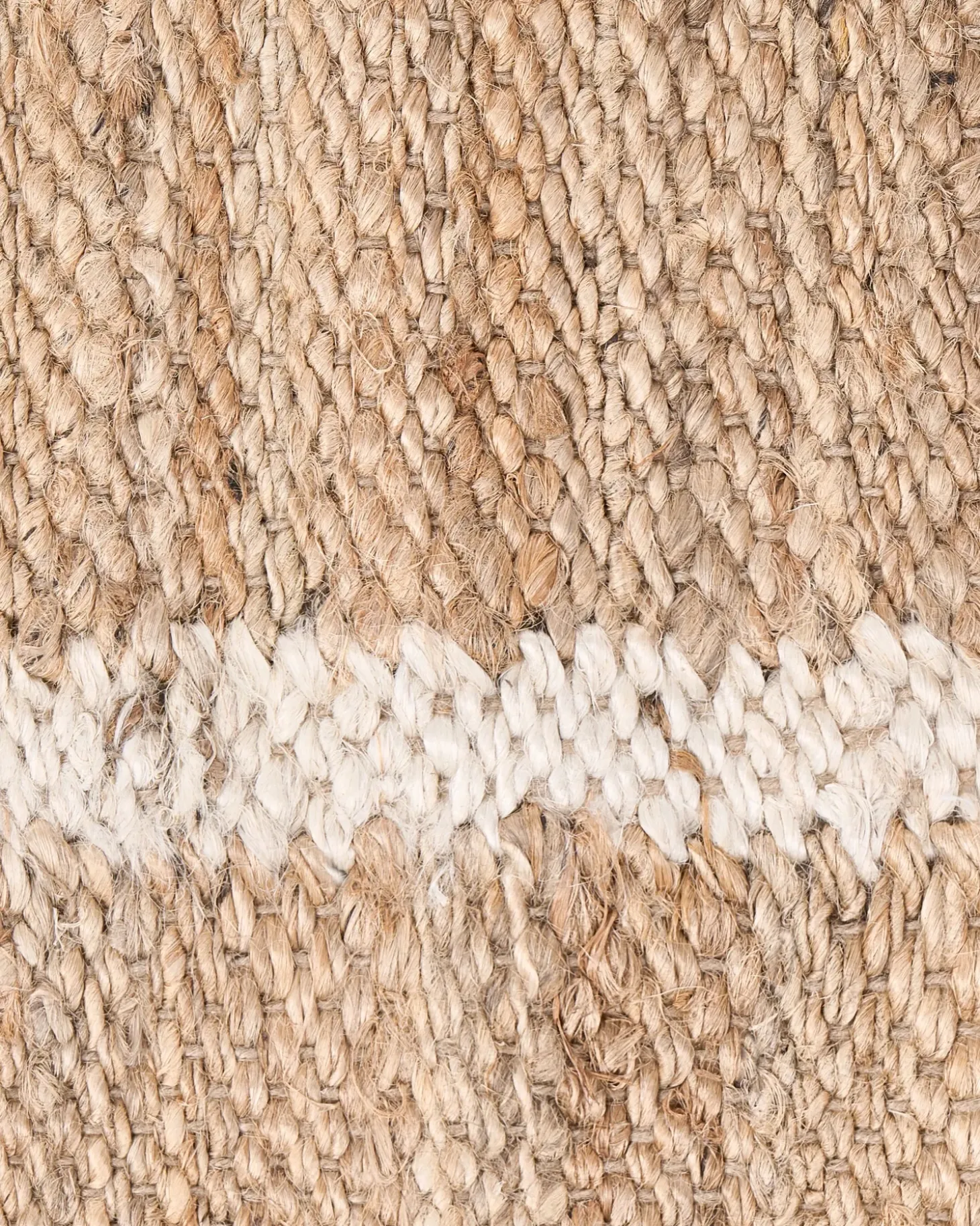 Gulvtæppe GONDIA Lys Beige 160 x 230 cm Jute