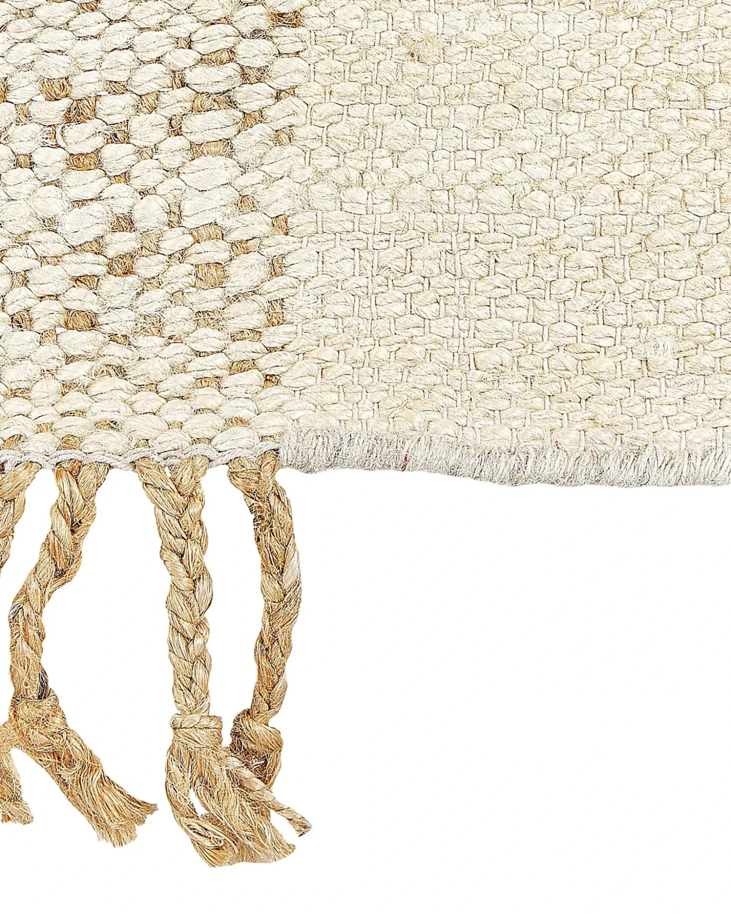 Gulvtæppe HAMZALAR Beige 160 x 230 cm Jute