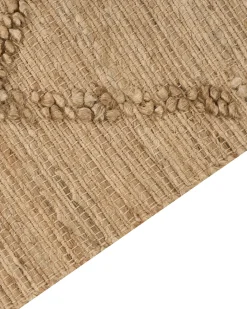 Gulvtæppe HANDERE Beige 200 x 300 cm Jute