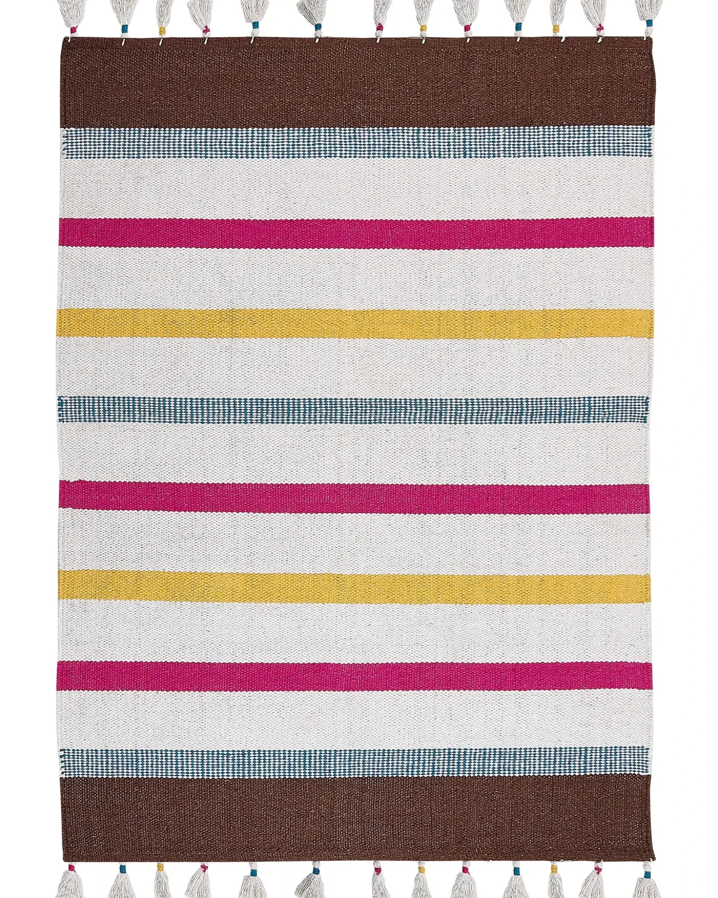 Gulvtæppe HISARLI Multifarvet 160 x 230 cm Bomuld