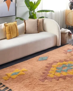 Gulvtæppe IGDIR Orange 160 x 230 cm Bomuld