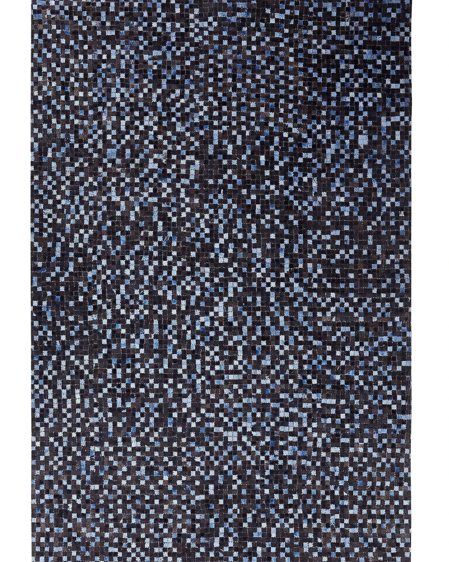 Gulvtæppe IKISU Mørkebrun 160 x 230 cm Ægte læder