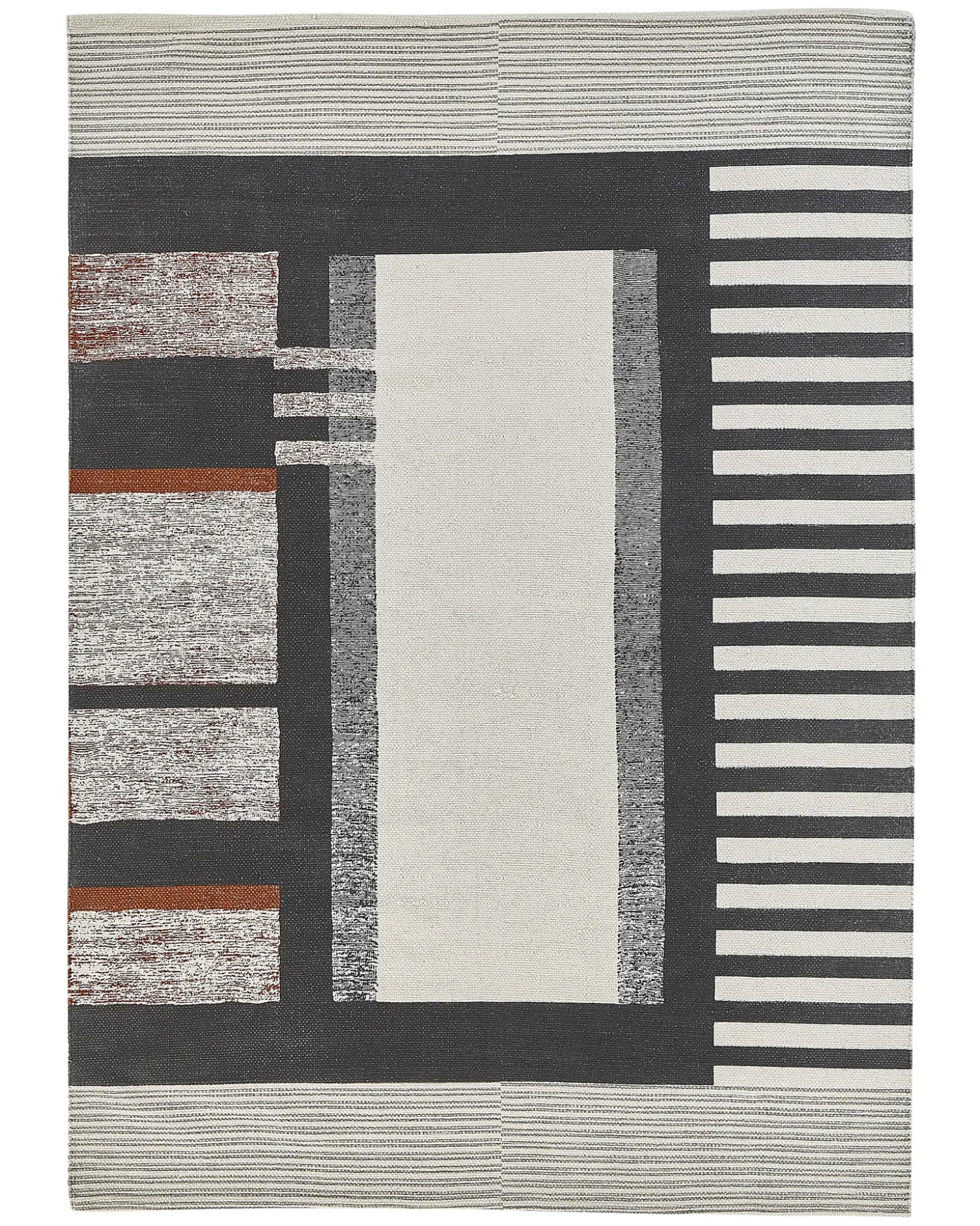 Gulvtæppe KAKINADA Multifarvet 160 x 230 cm Bomuld