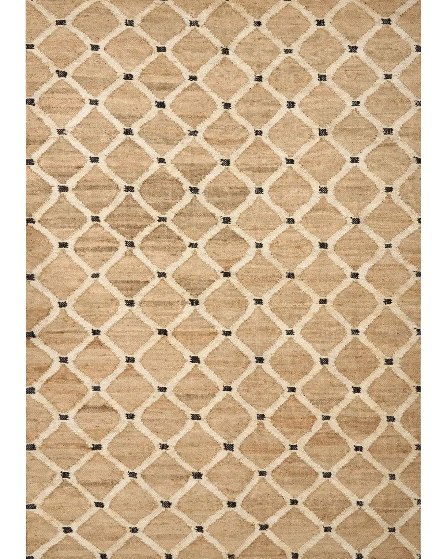 Gulvtæppe KALEKOY Beige 160 x 230 cm Jute