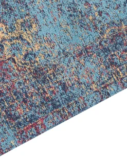 Gulvtæppe KANSU Blå 160 x 230 cm Bomuld