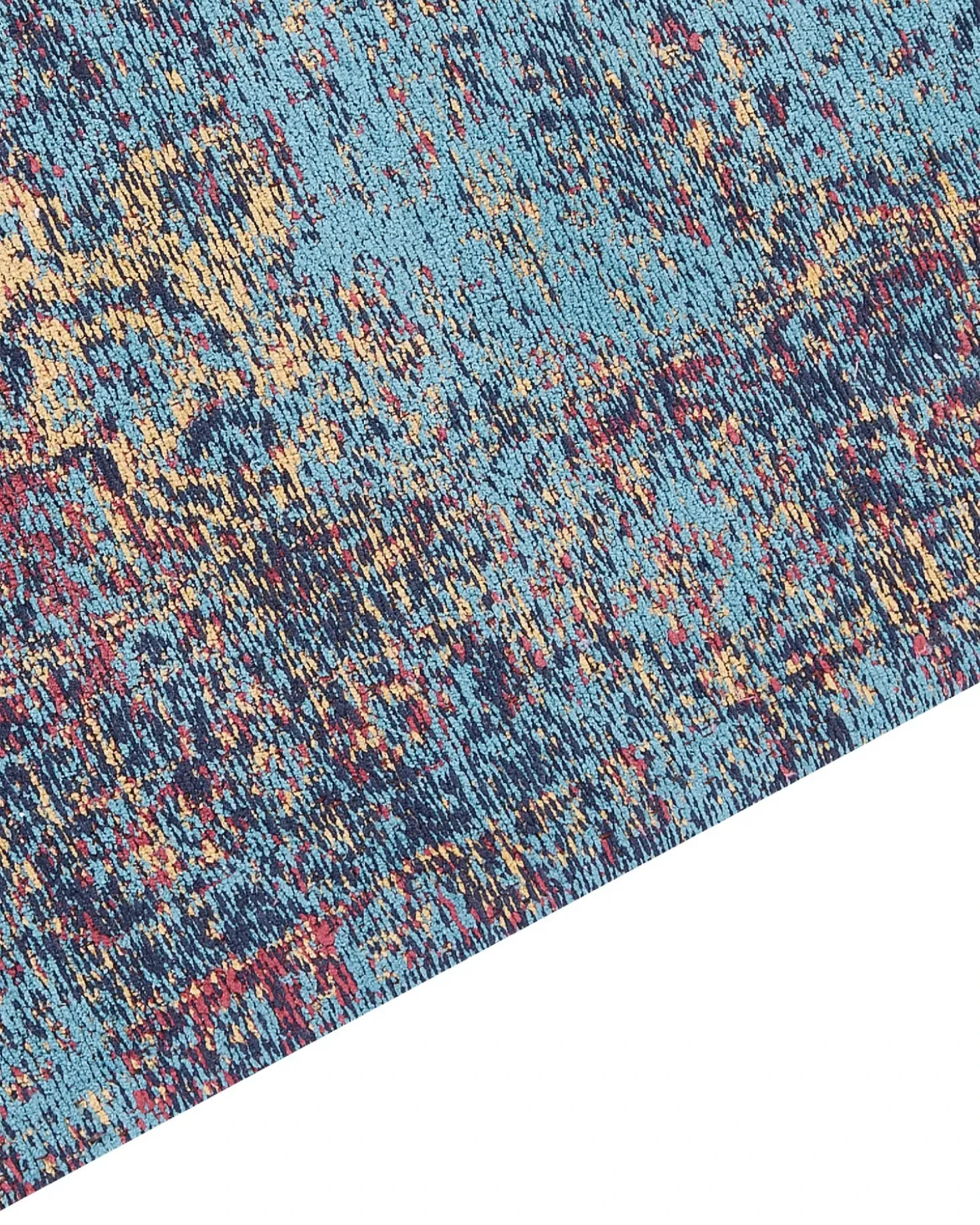 Gulvtæppe KANSU Blå 160 x 230 cm Bomuld