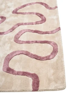 Gulvtæppe KAPPAR Beige 160 x 230 cm Viskose
