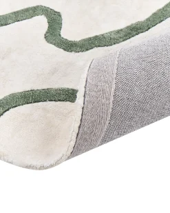 Gulvtæppe KAPPAR Lys Beige 160 x 230 cm Viskose