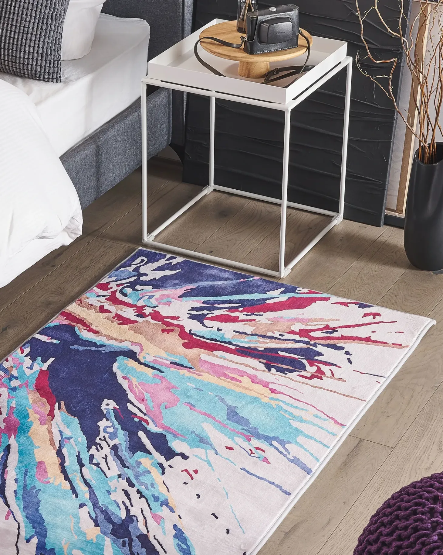 Gulvtæppe KARABUK Multifarvet 80 x 150 cm