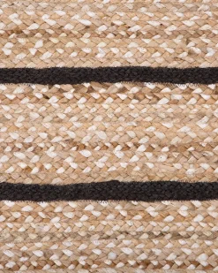 Gulvtæppe KARADONA Beige 140 x 200 cm Jute