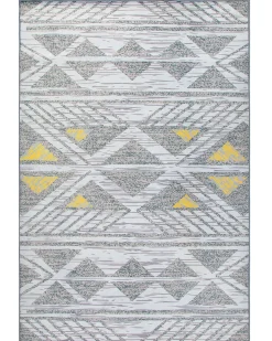 Gulvtæppe KARGI Grå 160 x 230 cm
