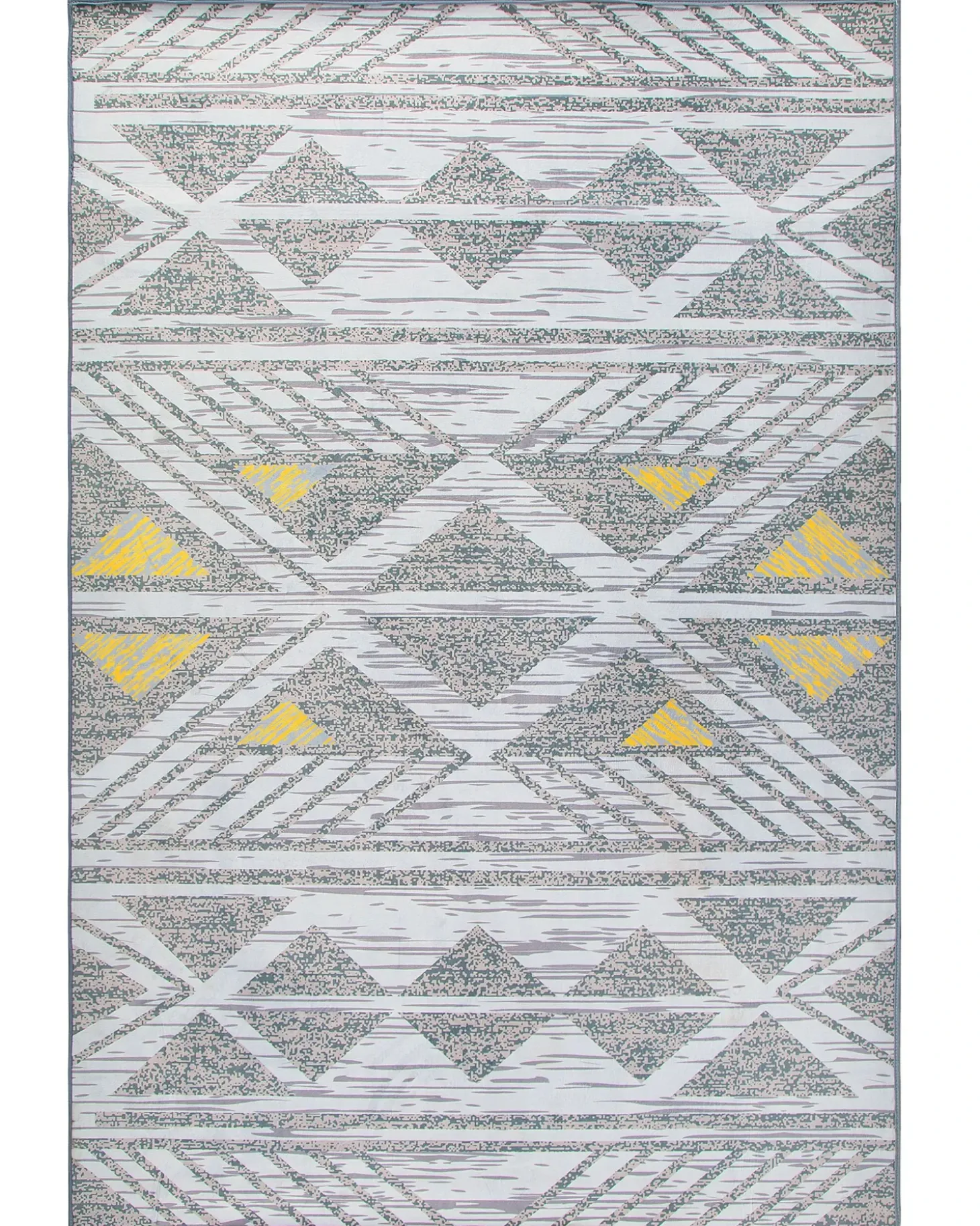 Gulvtæppe KARGI Grå 160 x 230 cm