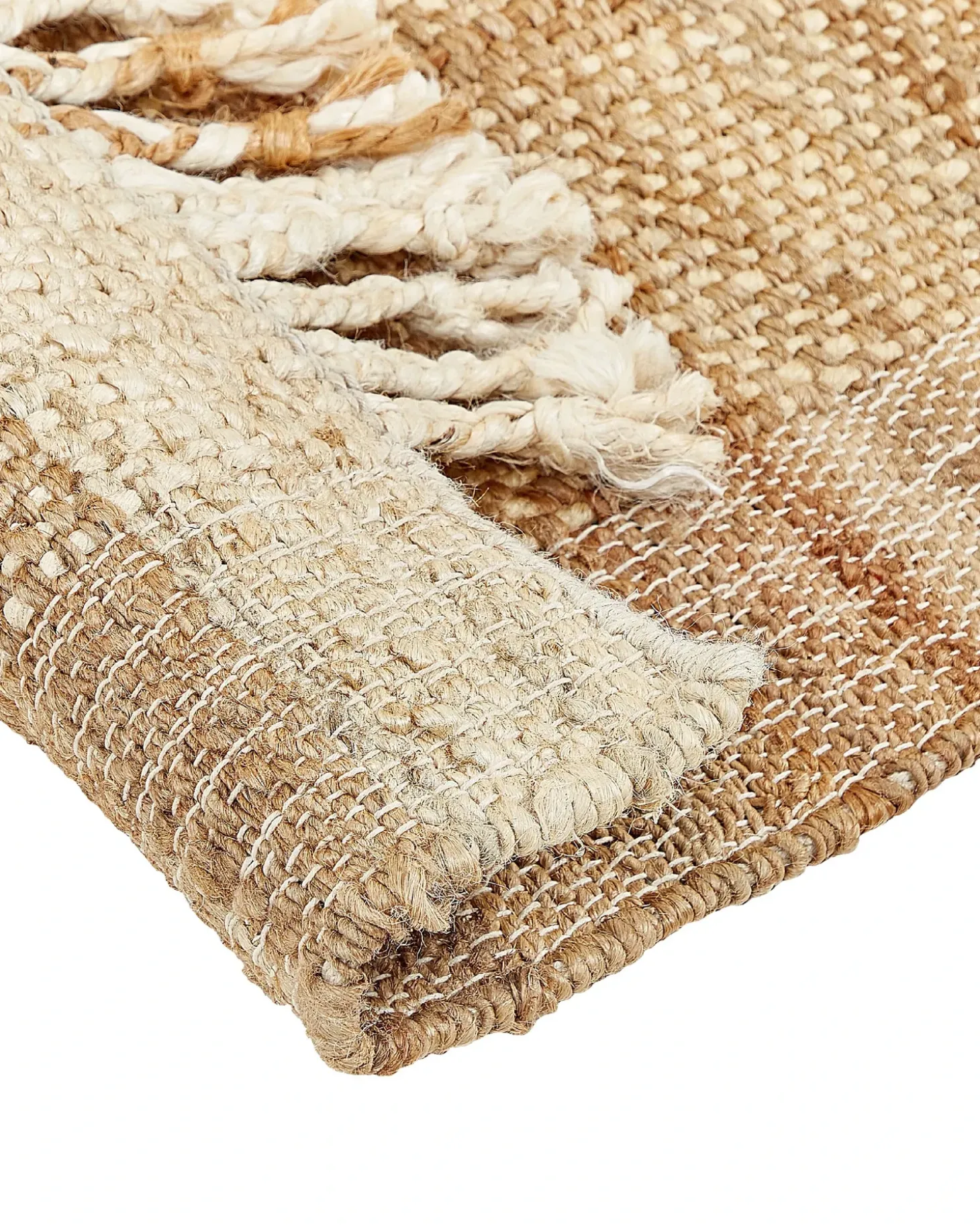 Gulvtæppe KARKIN Beige 80 x 150 cm Jute