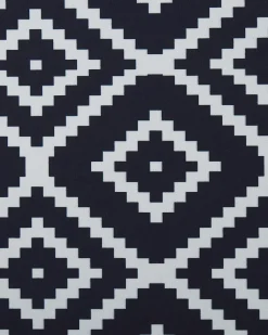 Gulvtæppe KARUNGAL Sort 60 x 200 cm