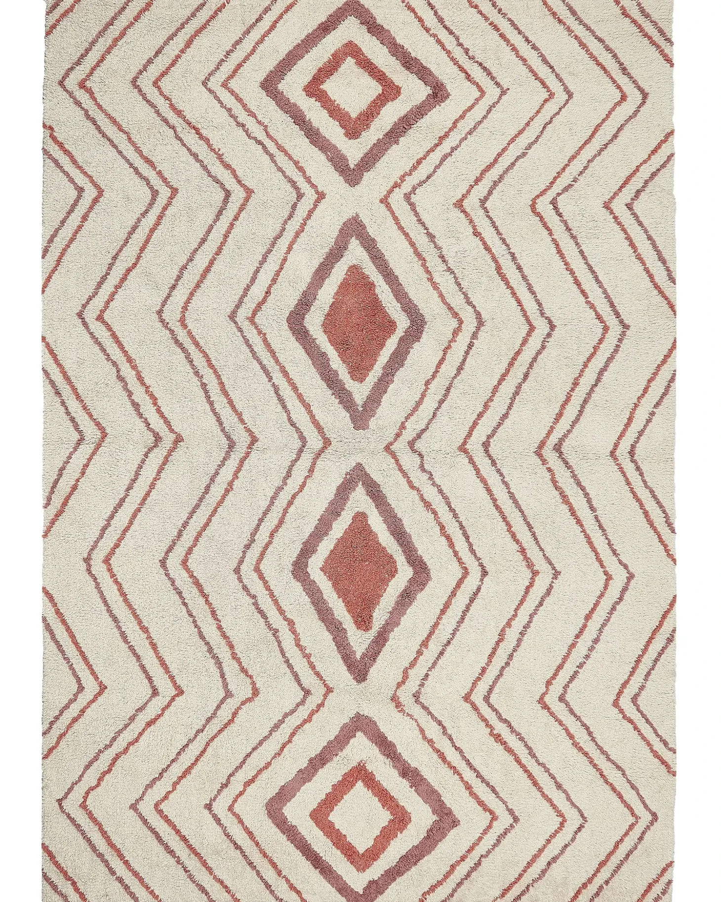 Gulvtæppe KASTAMONU Beige 160 x 230 cm Bomuld