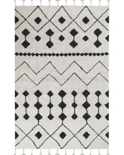 Gulvtæppe KHEMISSET Cremehvid 160 x 230 cm Bomuld
