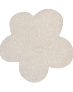 Gulvtæppe KOKKINI Lys Beige ø 140 cm Uld