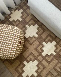 Gulvtæppe KONURTAY Beige 200 x 300 cm Jute