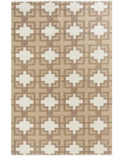 Gulvtæppe KONURTAY Beige 200 x 300 cm Jute