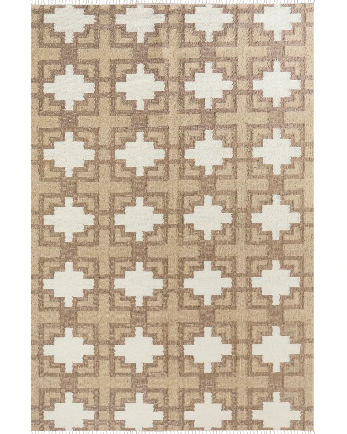 Gulvtæppe KONURTAY Beige 200 x 300 cm Jute