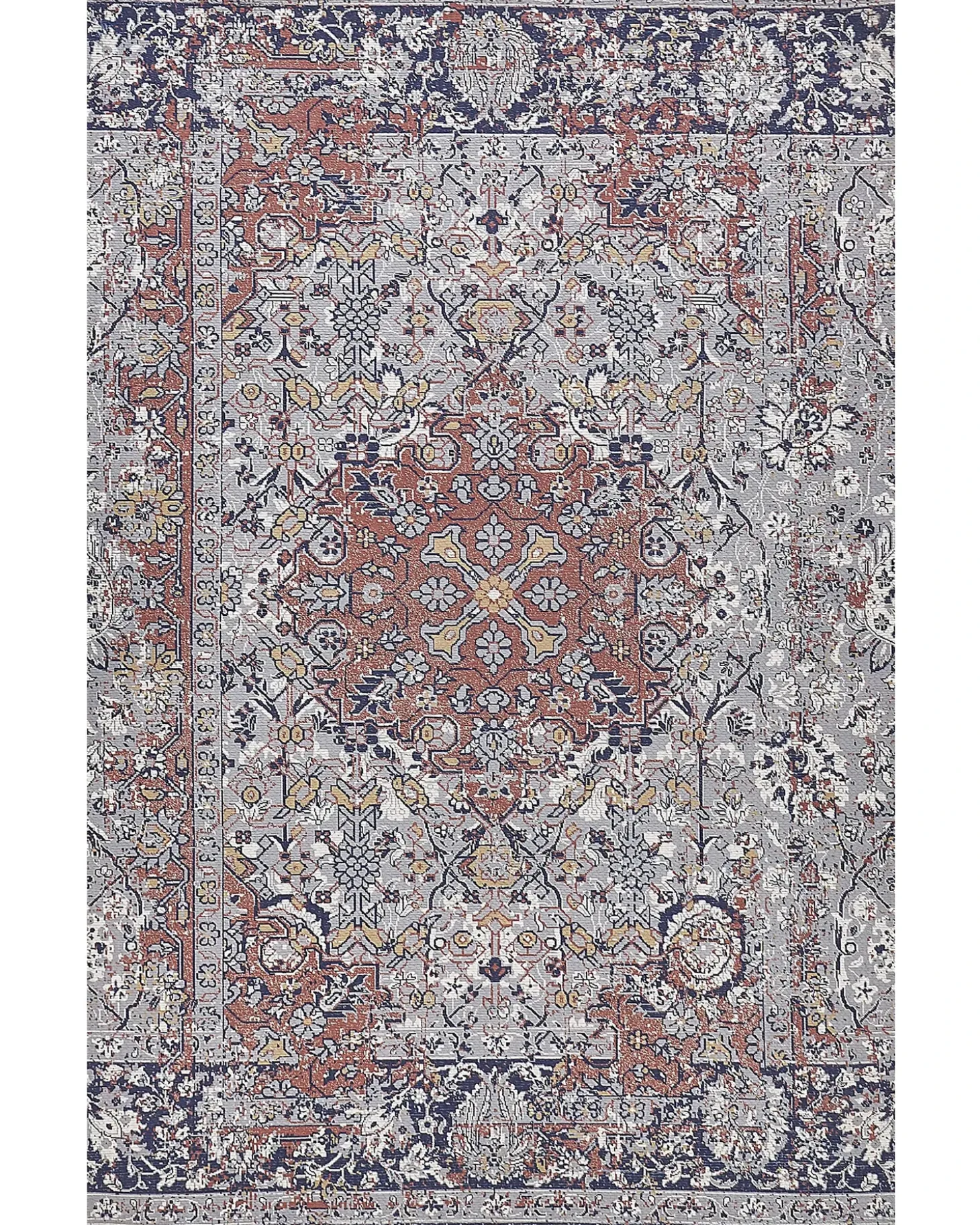 Gulvtæppe KORGAN Multifarvet 150 x 230 cm