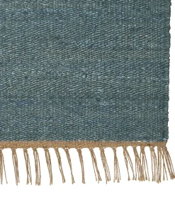 Gulvtæppe LUNIA Turkis 160 x 230 cm Jute