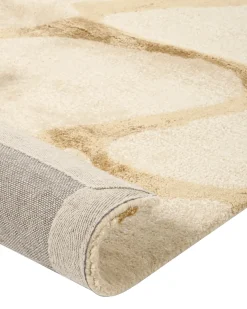 Gulvtæppe MAKOLA Beige 160 x 230 cm Viskose