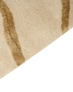 Gulvtæppe MAKOLA Beige 160 x 230 cm Viskose