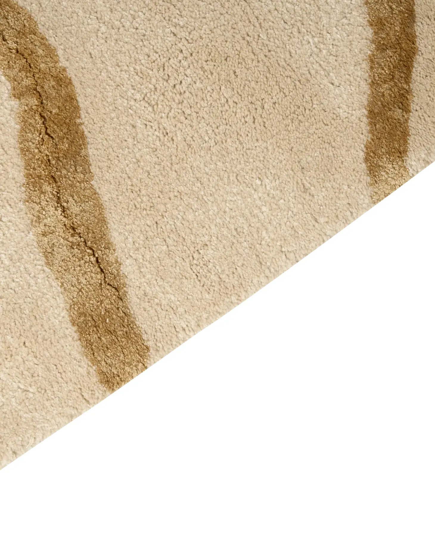 Gulvtæppe MAKOLA Beige 160 x 230 cm Viskose