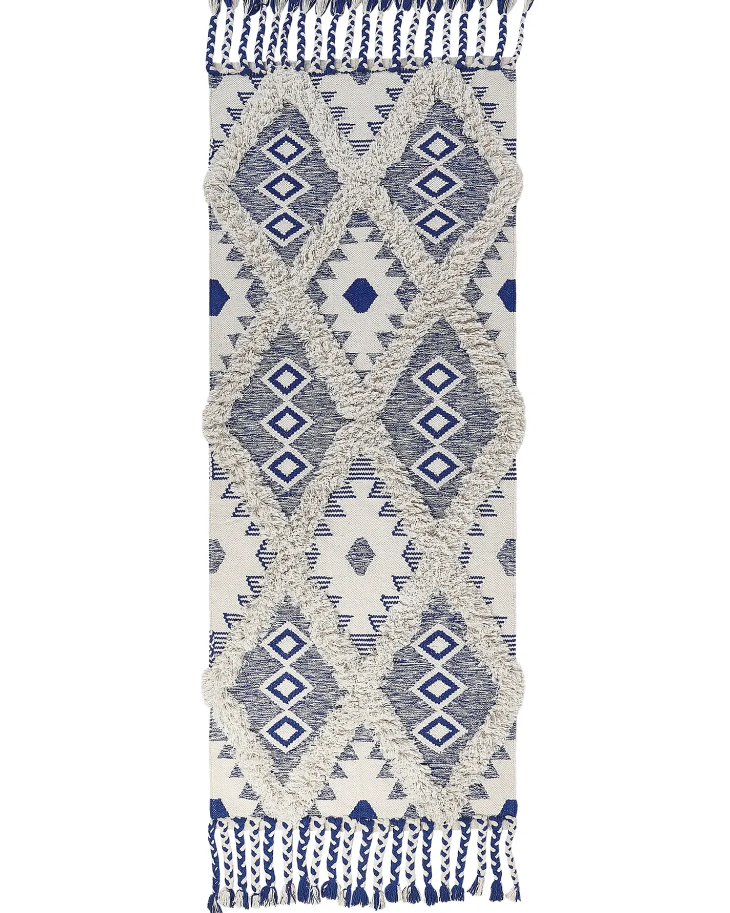 Gulvtæppe MANAVGAT Lys Beige 80 x 200 cm Bomuld