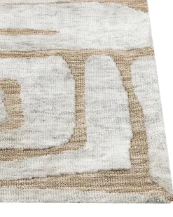 Gulvtæppe MANDAI Beige 160 x 230 cm