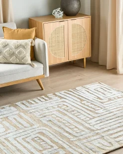 Gulvtæppe MANDAI Beige 160 x 230 cm