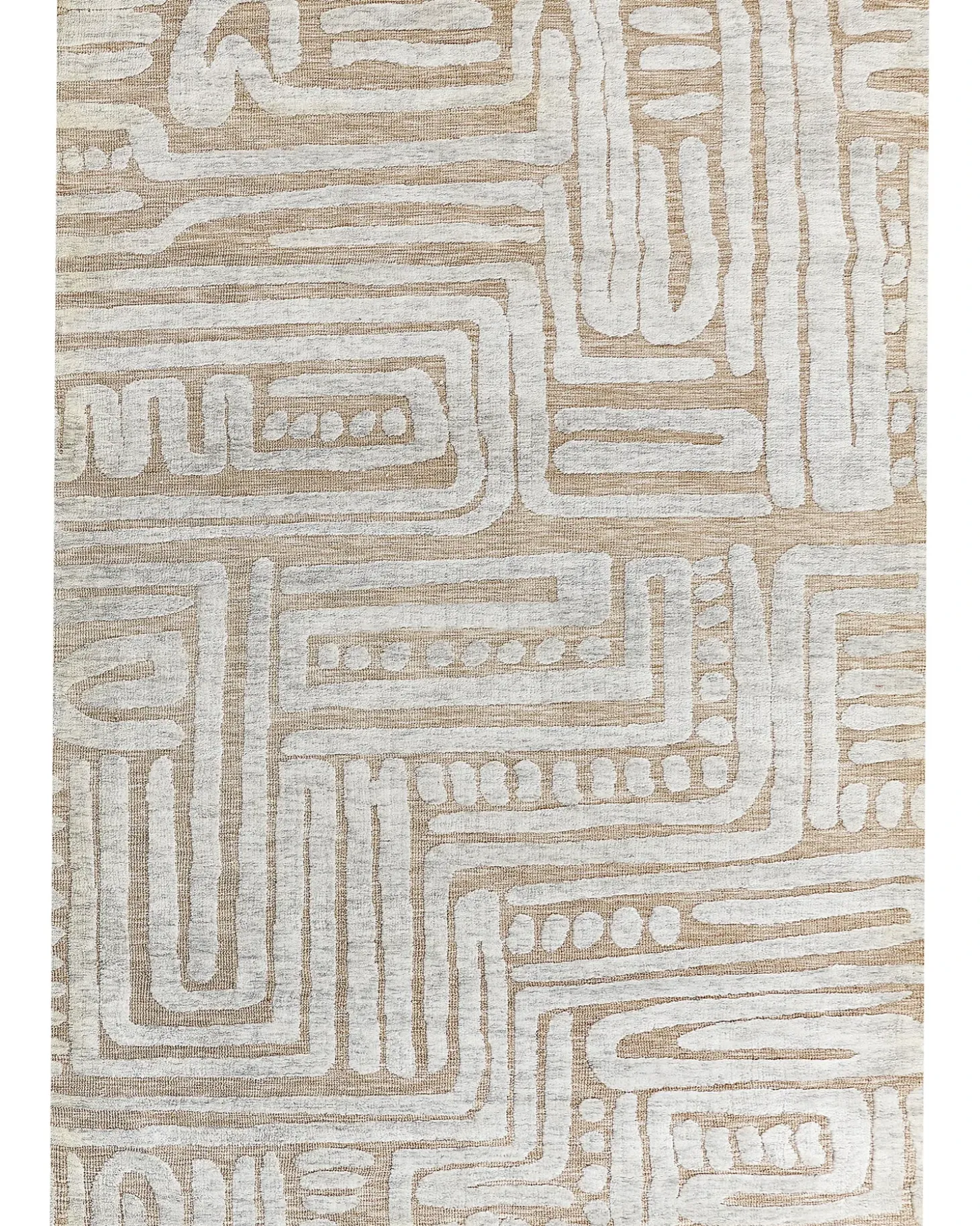 Gulvtæppe MANDAI Beige 160 x 230 cm