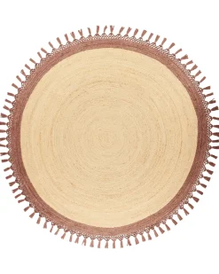 Gulvtæppe MARTS Brun ø 200 cm Jute