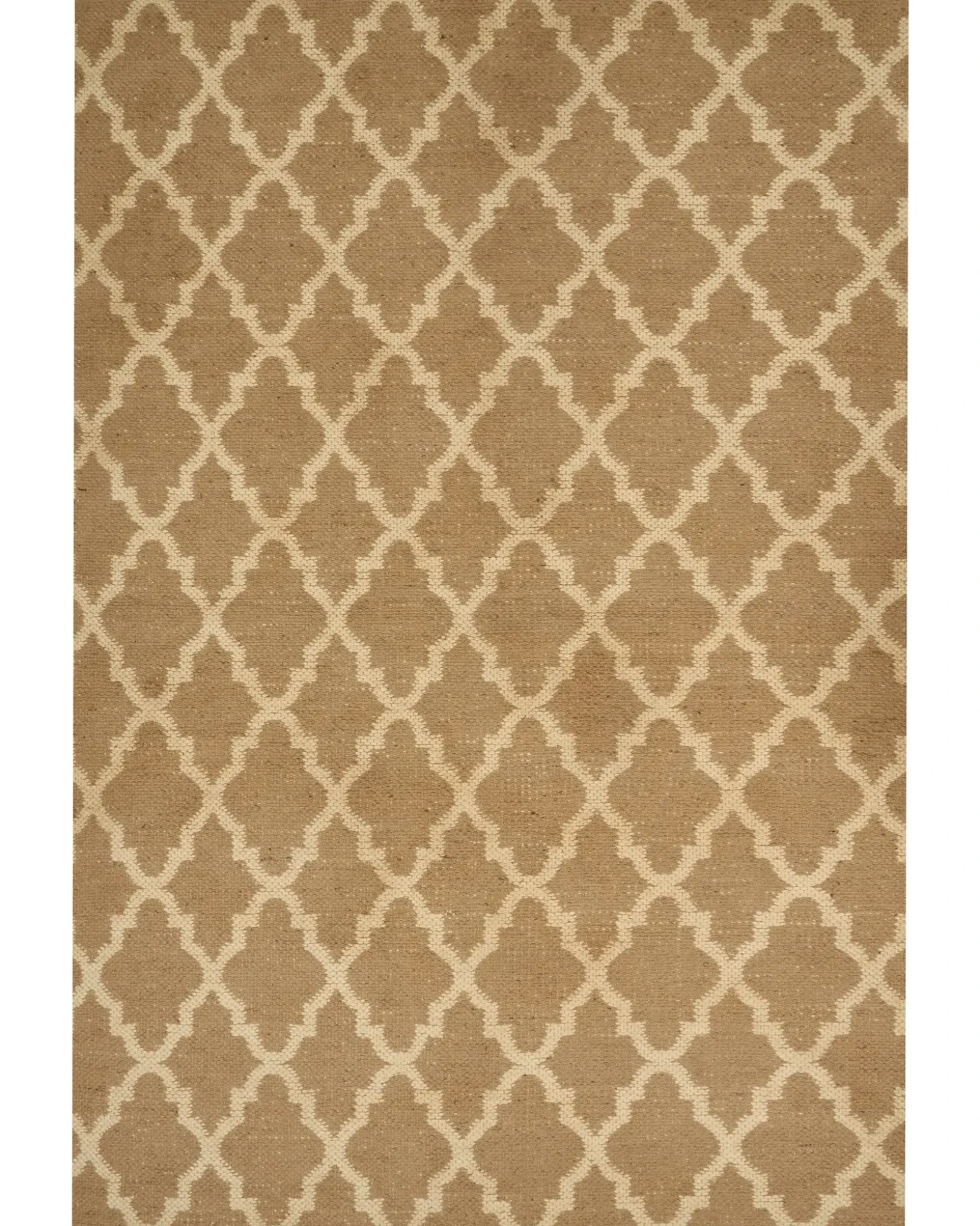 Gulvtæppe MERMER Beige 200 x 300 cm Jute