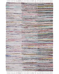 Gulvtæppe MERSIN Multifarvet 160 x 230 cm Bomuld
