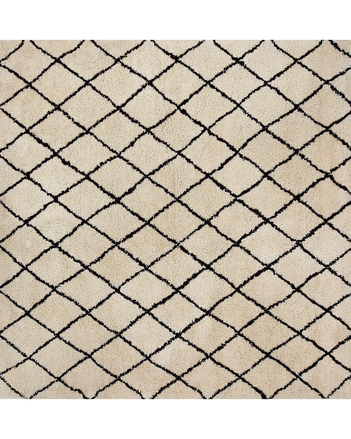 Gulvtæppe MIDYAT Beige 200 x 200 cm