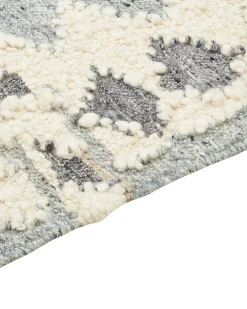 Gulvtæppe MRGAVET Beige 200 x 300 cm Uld Kelim