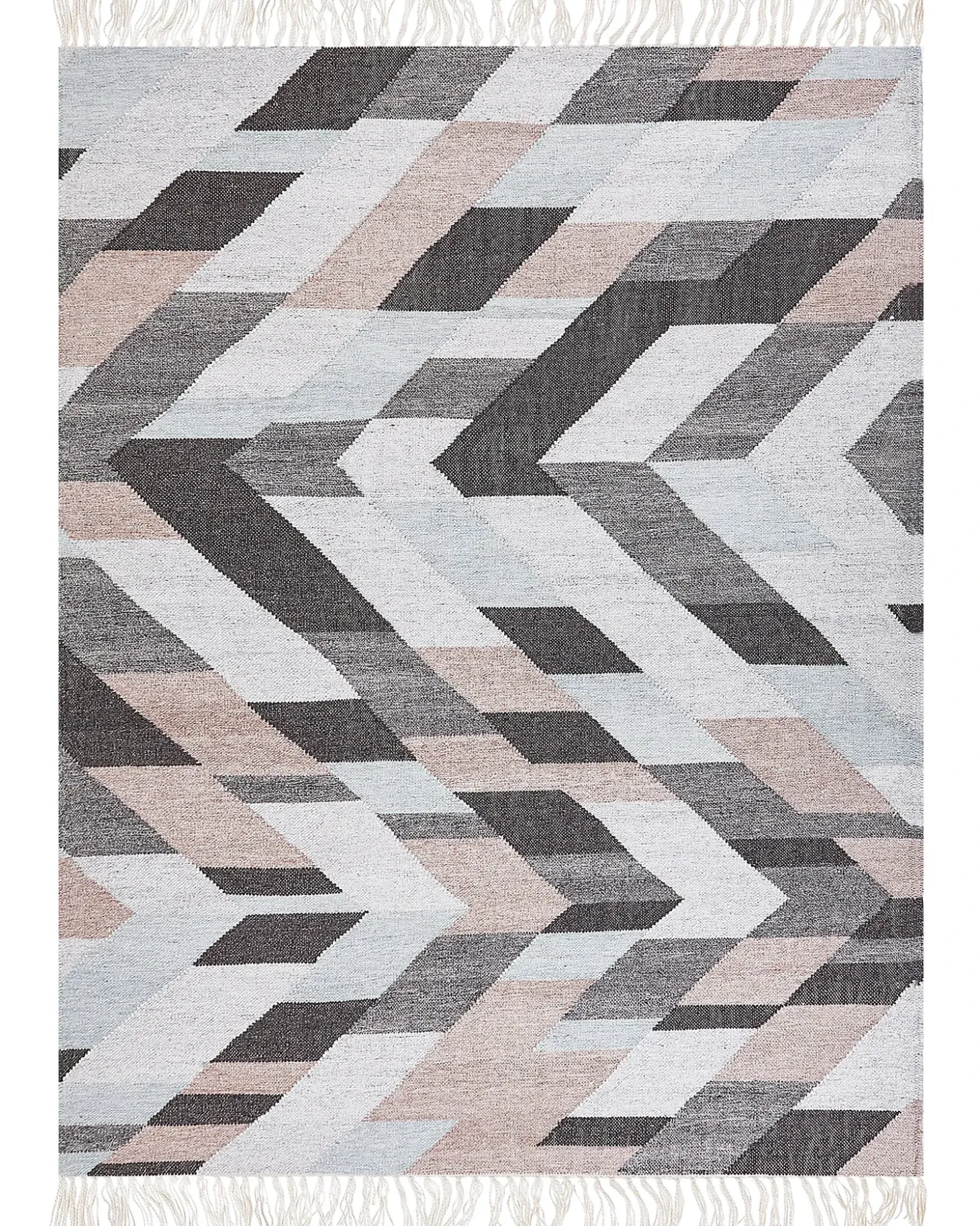 Gulvtæppe NAKKAS Multifarvet 160 x 230 cm Jute