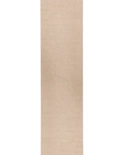 Gulvtæppe NANDED Lys Beige 80 x 300 cm Jute