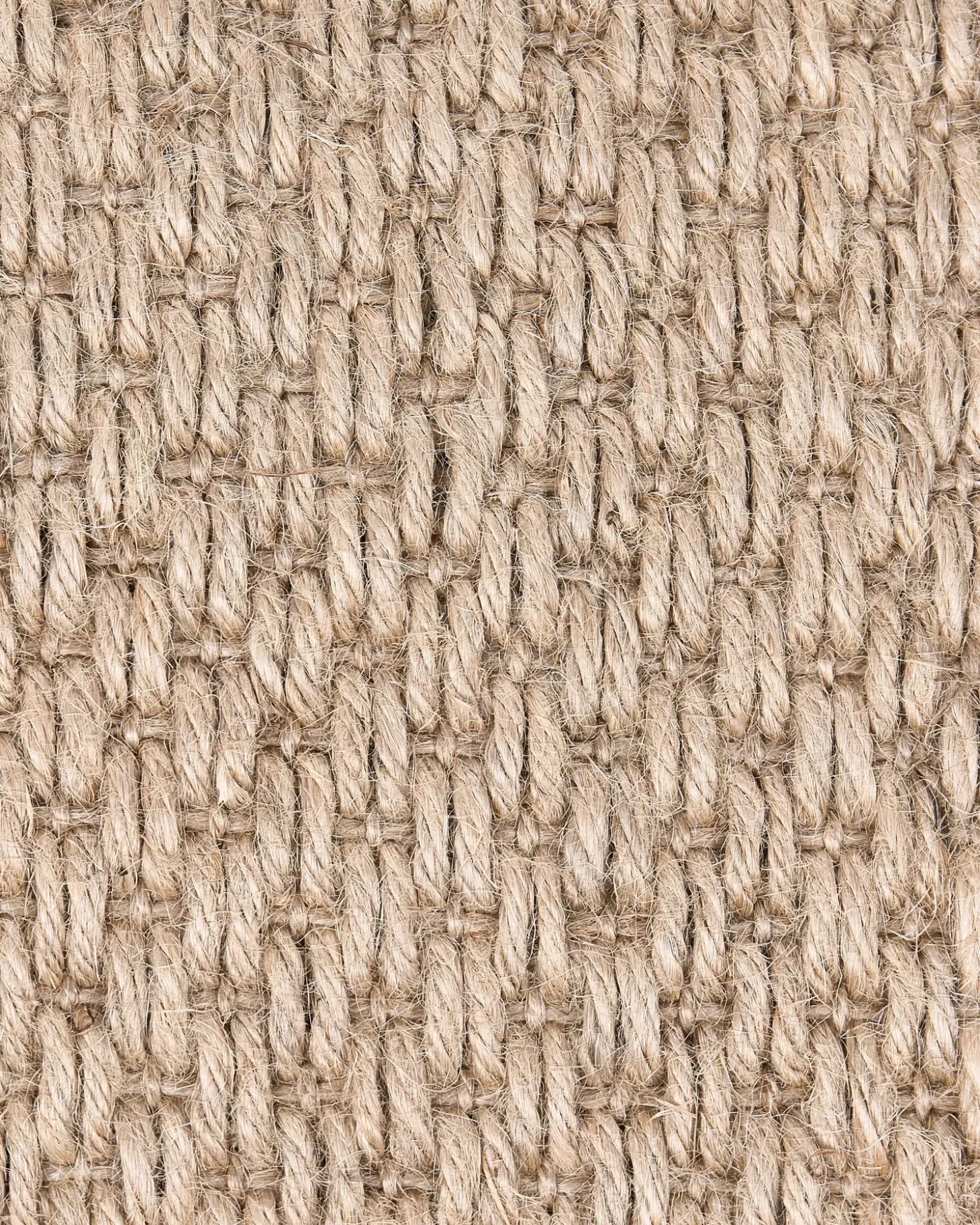 Gulvtæppe NANDED Lys Beige 80 x 300 cm Jute