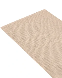 Gulvtæppe NANDED Lys Beige 80 x 300 cm Jute